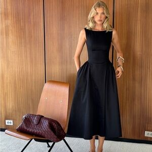 Stunning Basque Waist Cocktail Dress